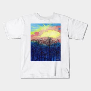 'Blue Ridge Rumination #14' Kids T-Shirt